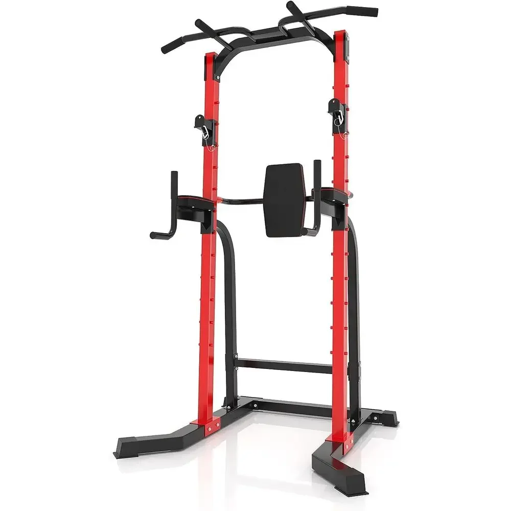 Pull Up Bar Tower - Adjustable Height Power Tower with Pull-Up