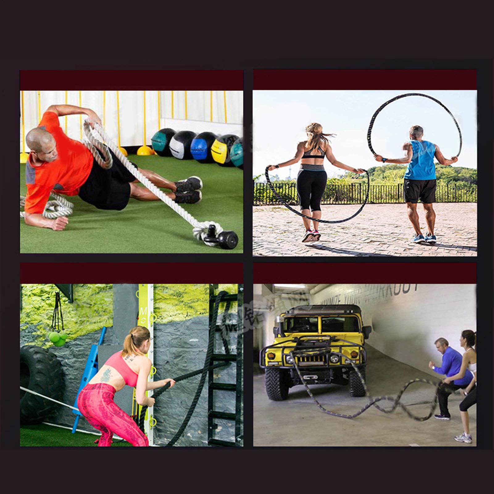 Battle Rope Heavy - Heavy Skipping Rope Fitness Boxing Training