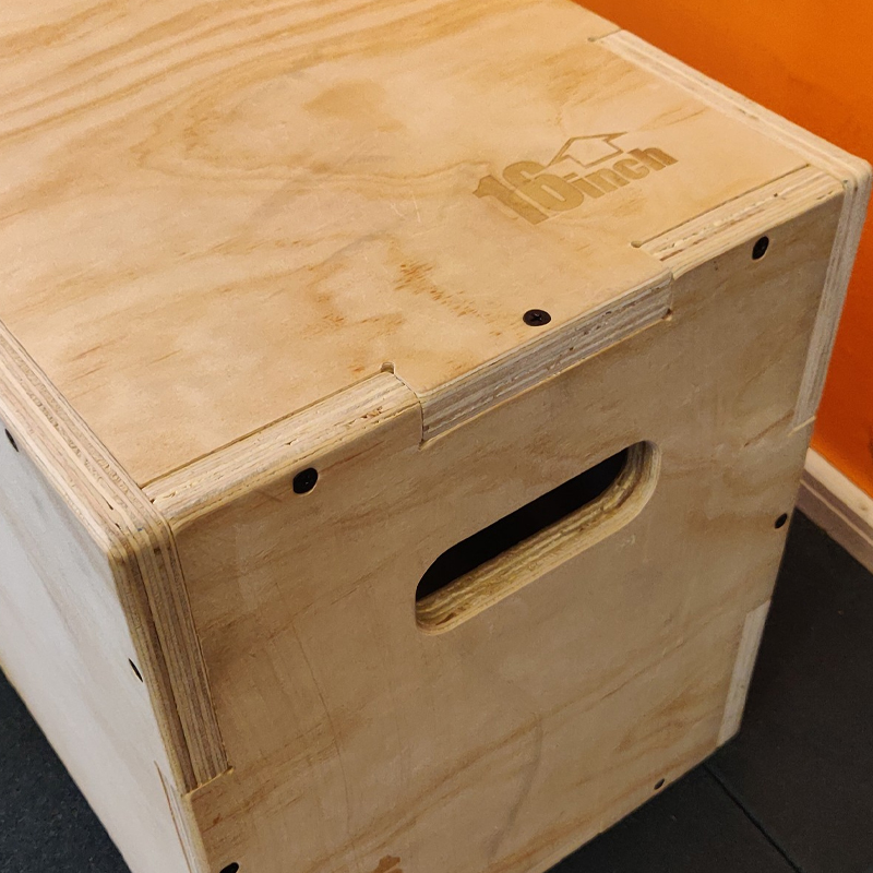 Home Gym In A Box - 3 In 1 Wooden Fitness Plyometric