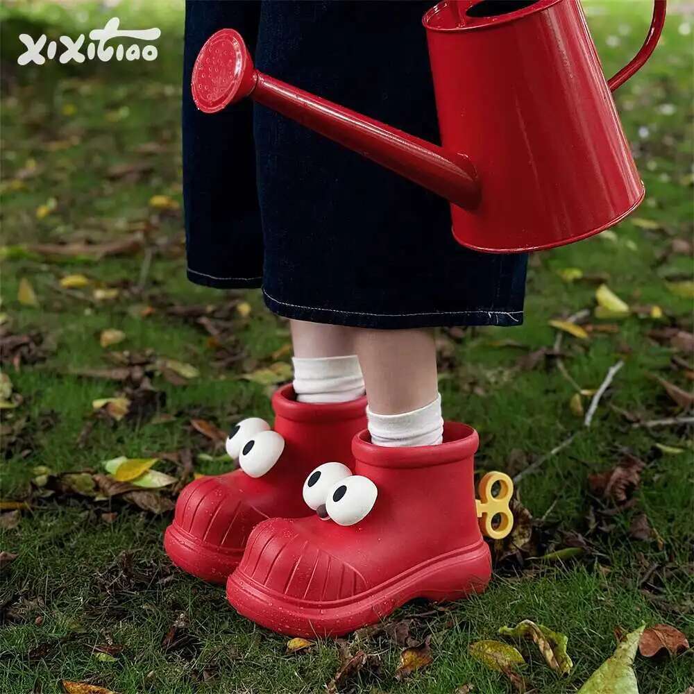 Ankle Strap Attachment - Women Rain Boots Round Toe Big