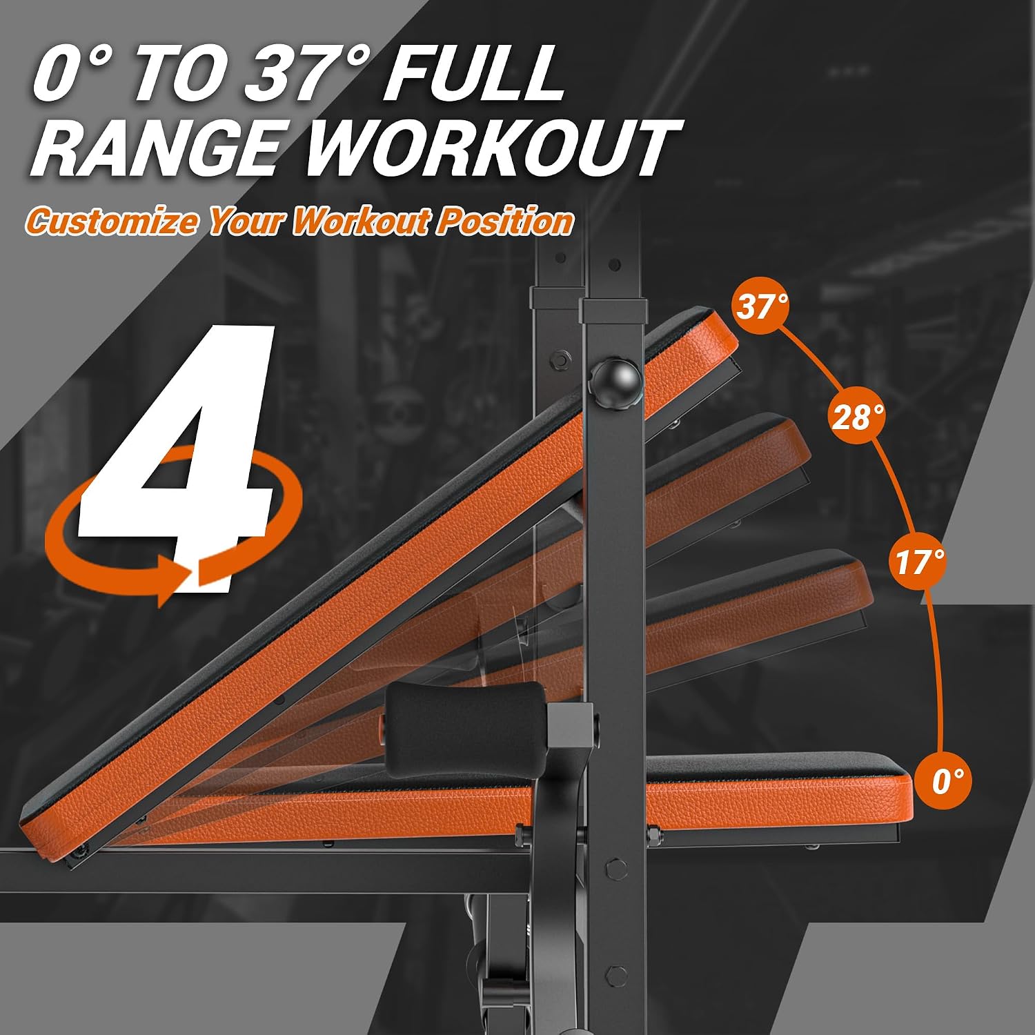 Weight Bench 770LBS with Leg E - огляд і ціна Home Gym Leg Extension