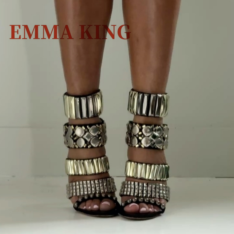 Black Embellished Ankle Strap  - огляд і ціна Ankle Strap Attachment