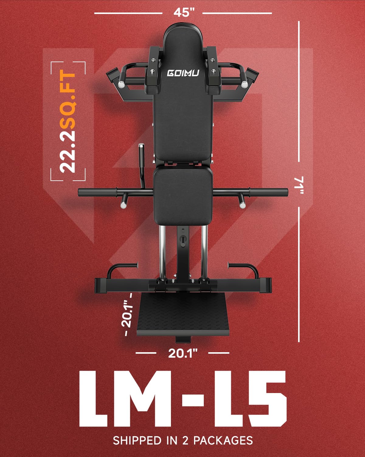 L5 Leg Press Hack Squat Machin - огляд і ціна Home Gym With Leg Press