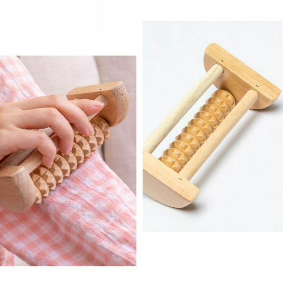 2Pcs Wooden Massage Roller Set - огляд і ціна Home Gym Essentials