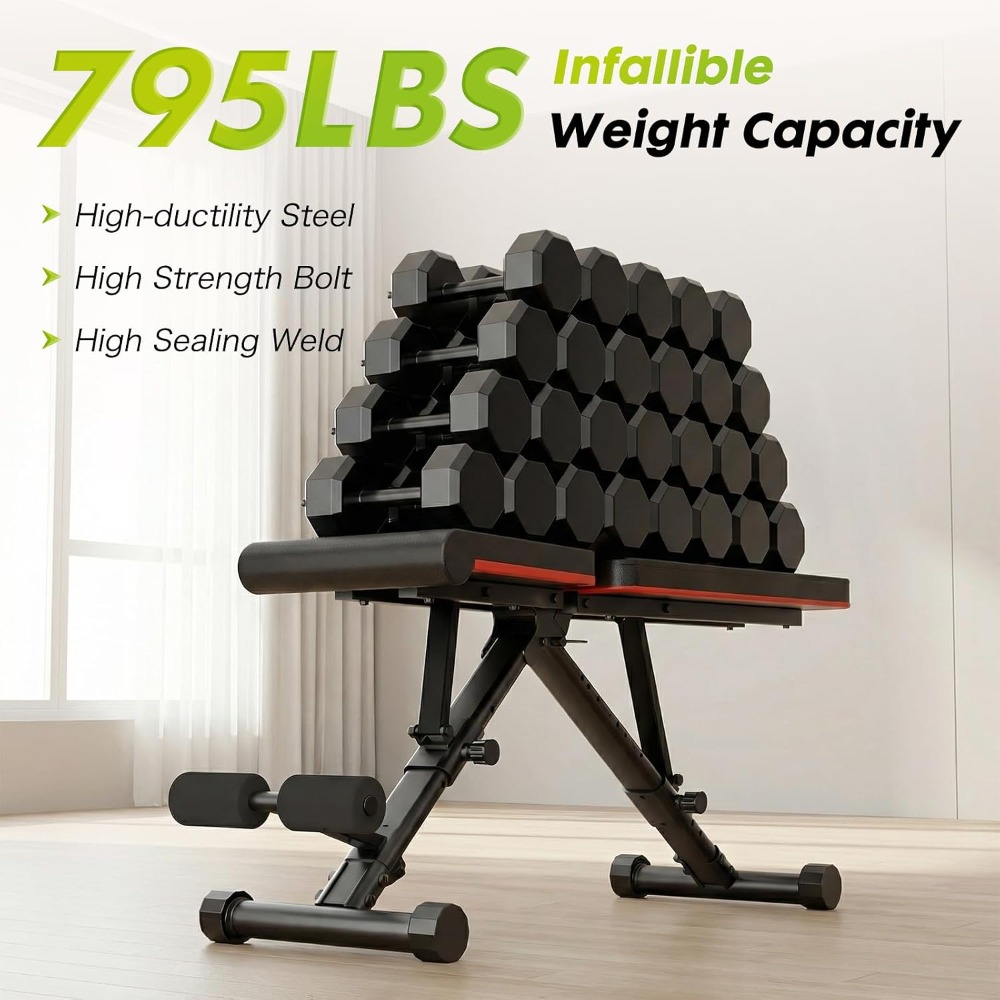 Adjustable Weight Bench for Fu - огляд і ціна Home Gym Bench
