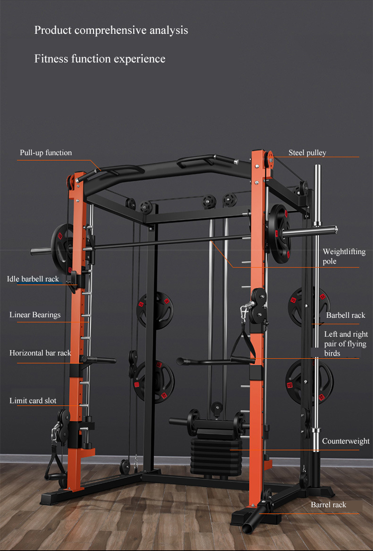Multi Functional Home Gym Equi - огляд і ціна Home Gym Rack With Cables