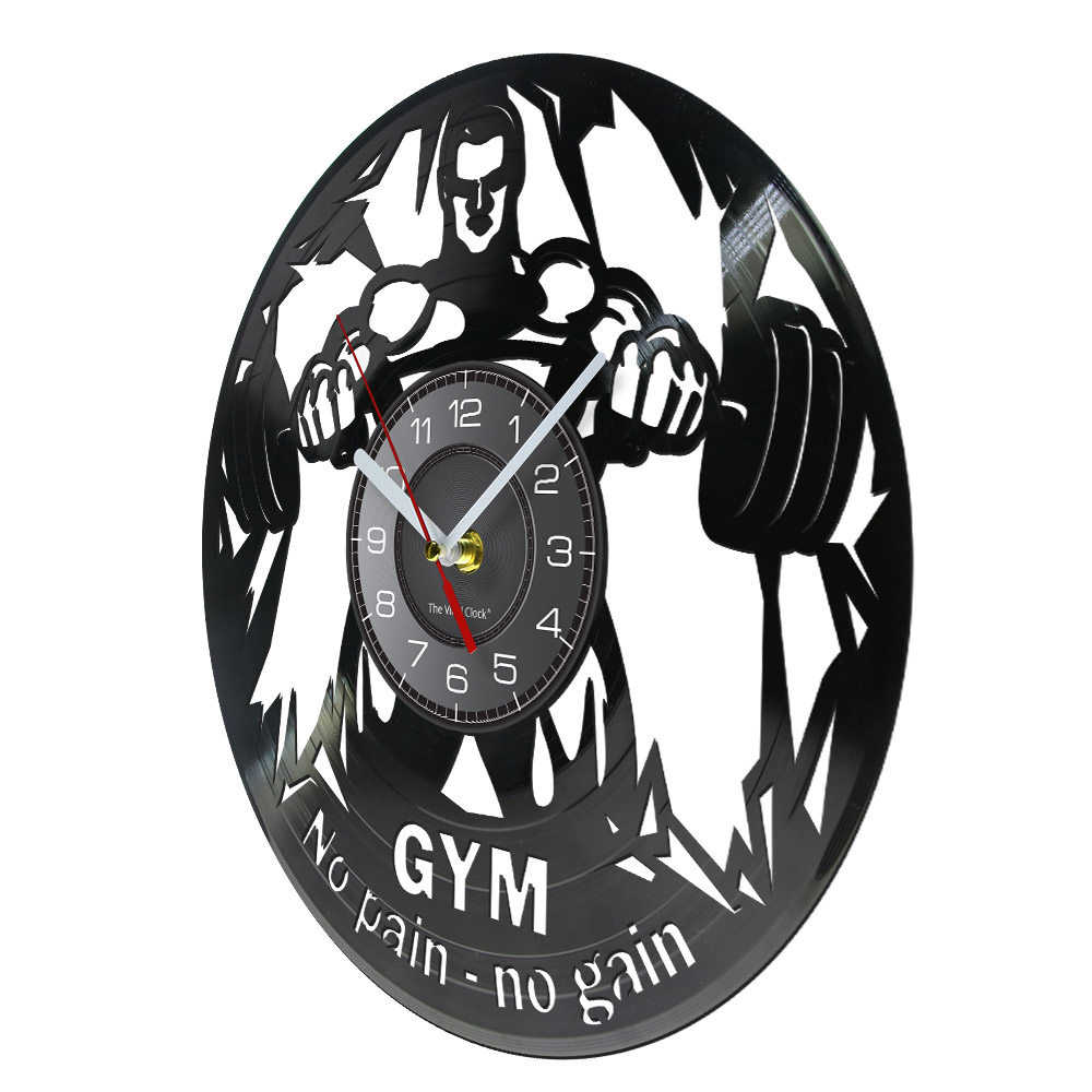 NO PAIN NO GAIN GYM Wall Clock - огляд і ціна Home Gym Aesthetic