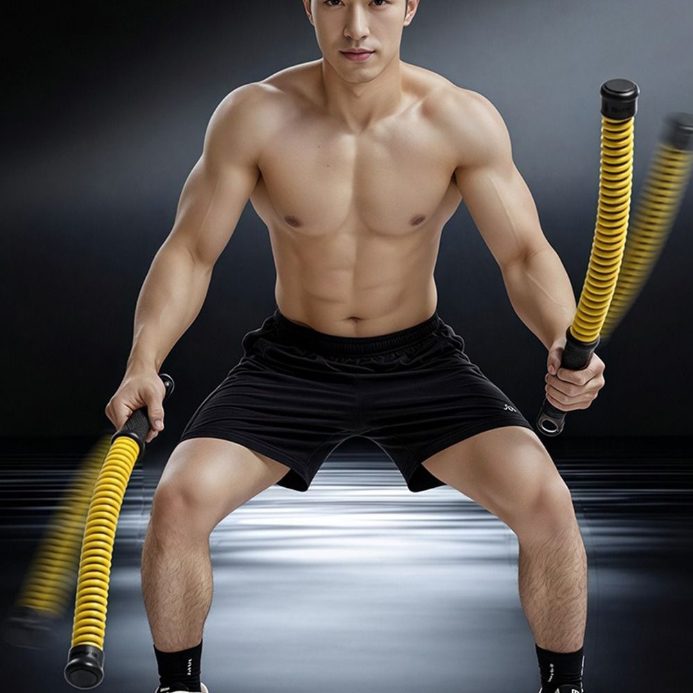 2pcs Non-Slip Handle Cordless  - огляд і ціна Battle Rope Heavy