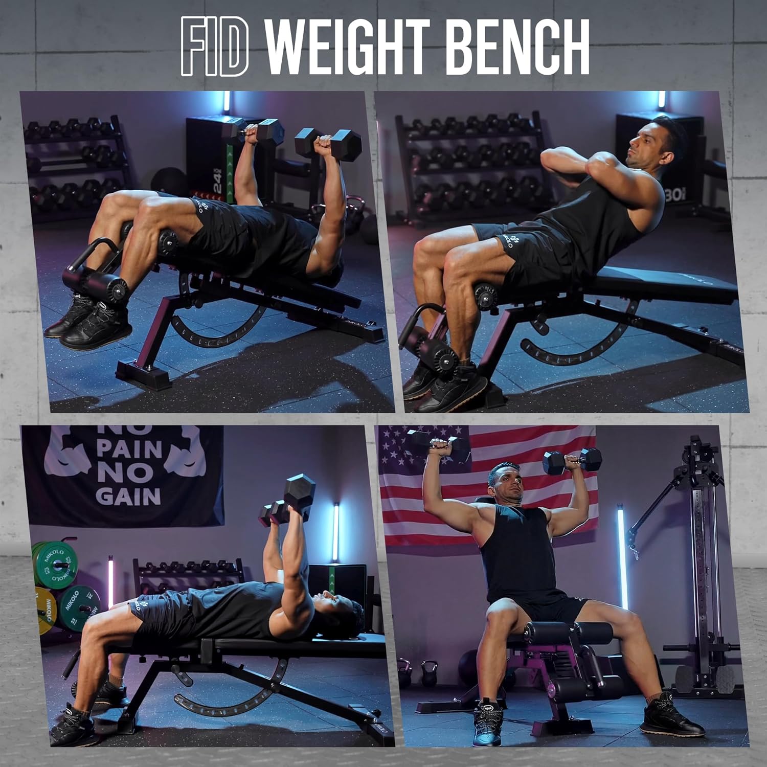 Home Gym Weight Bench - Steel  - огляд і ціна Home Gym Bench