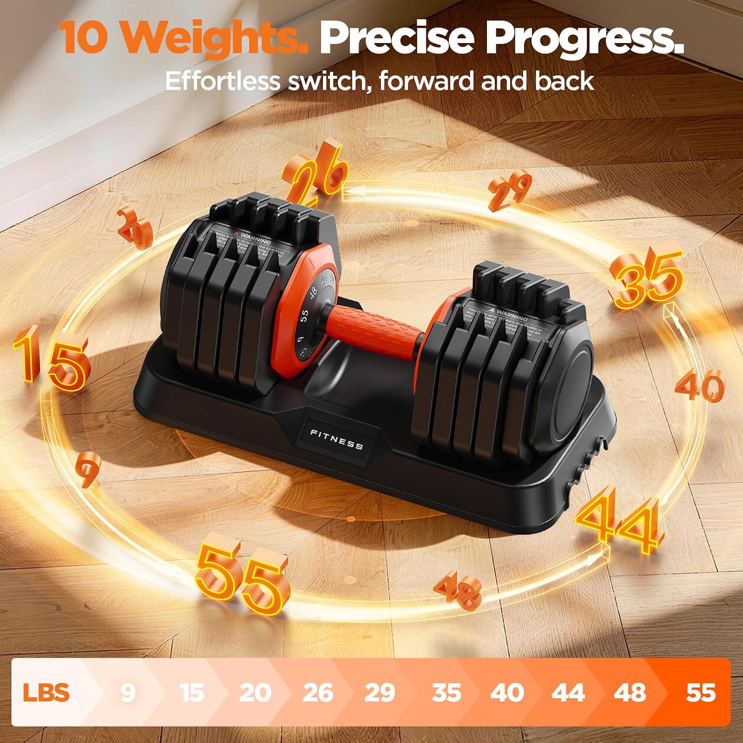 Adjustable Dumbbell Set 5-in-1 - огляд і ціна Home Gym Dumbbell Set
