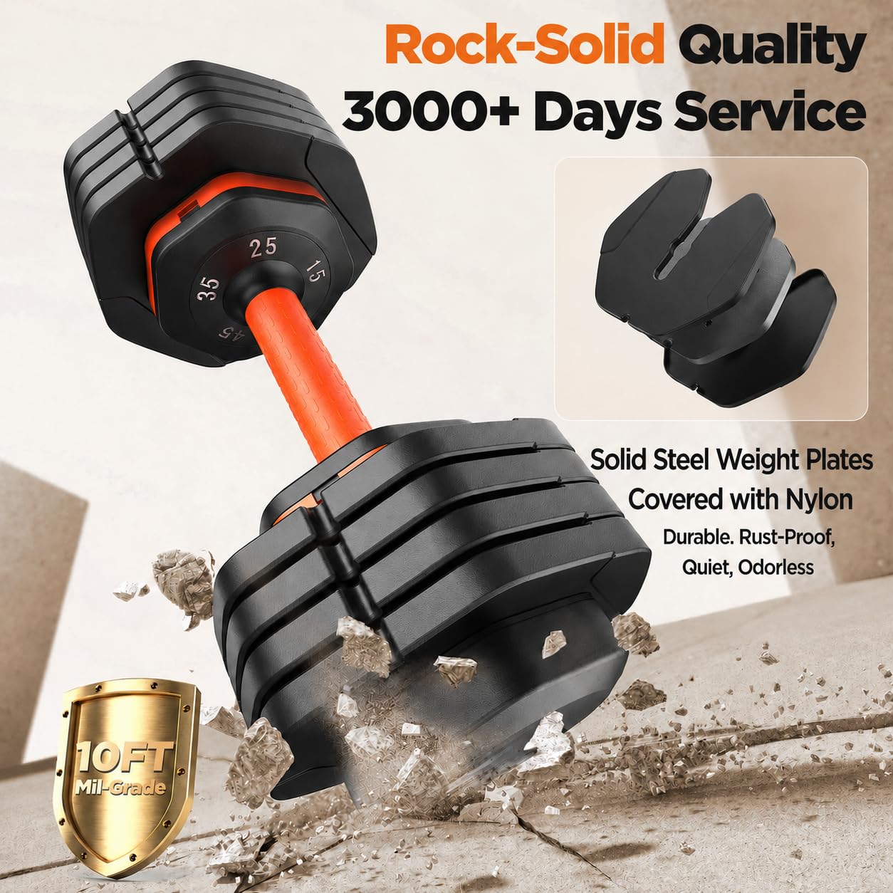 Adjustable Dumbbell Set 5-in-1 - огляд і ціна Home Gym Dumbbell Set
