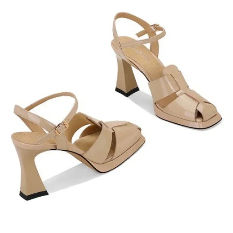 Women's High Heel Sandals Fash - огляд і ціна Ankle Strap Attachment