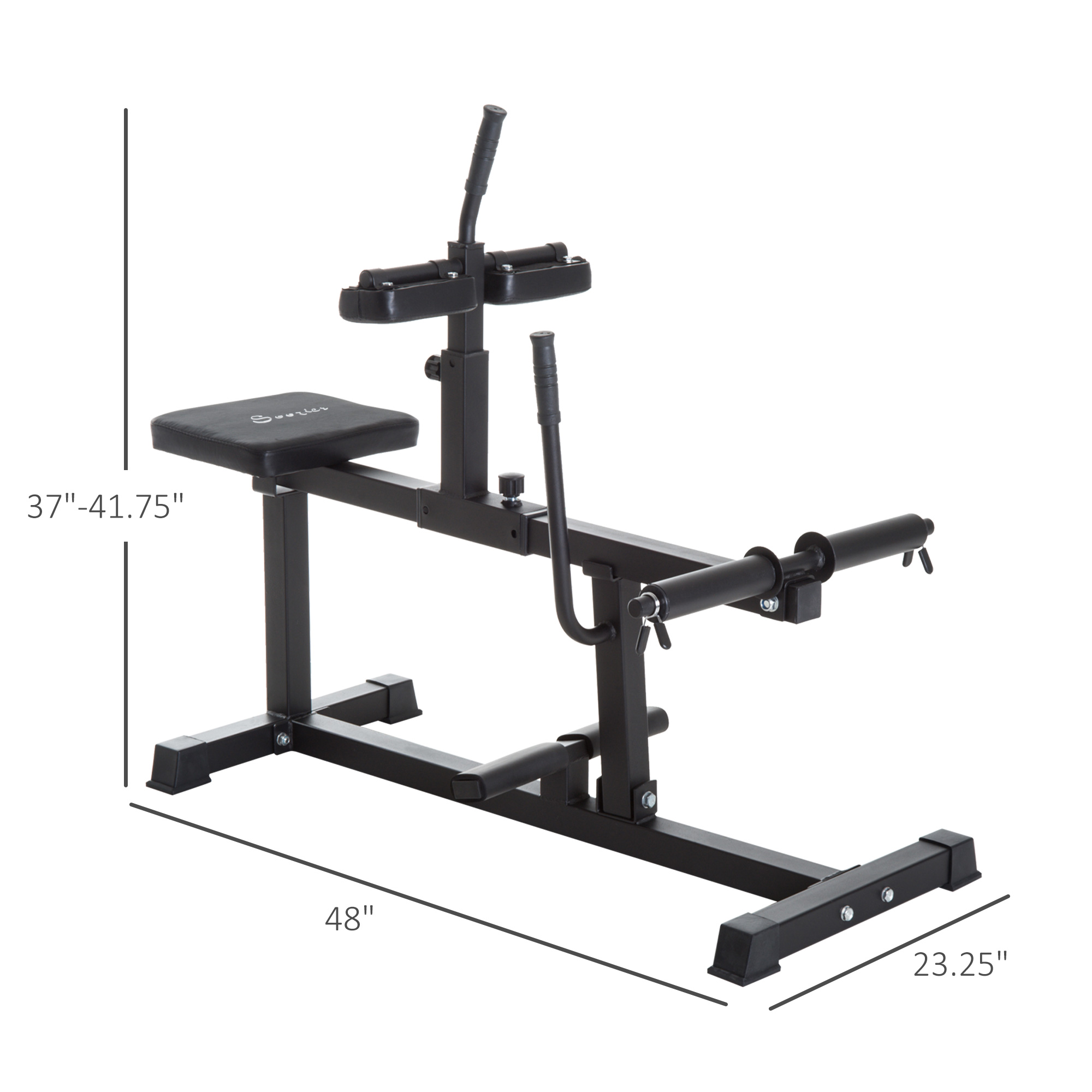 Steel Seated Calf Raise Machin - огляд і ціна Home Gym With Leg Press