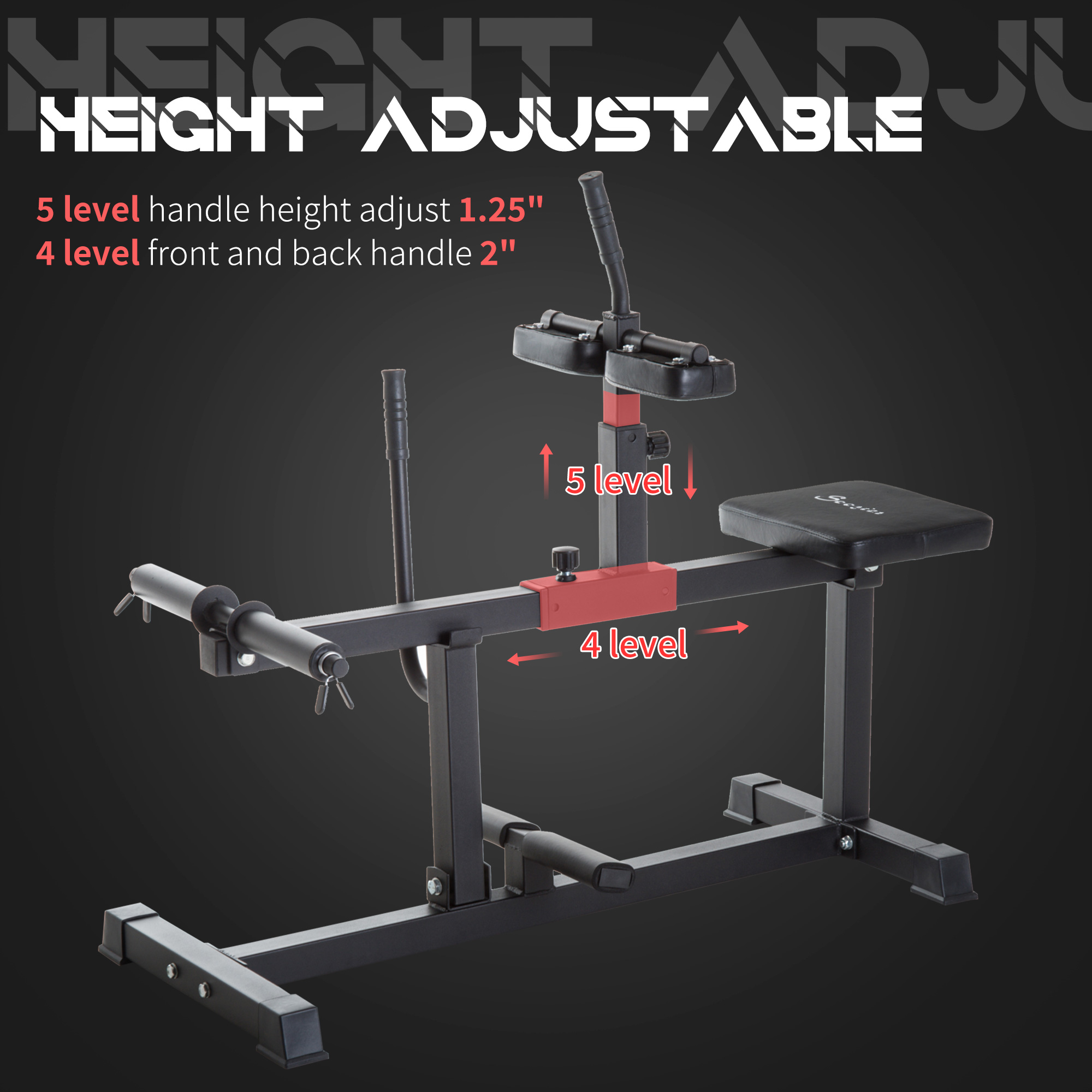 Steel Seated Calf Raise Machin - огляд і ціна Home Gym With Leg Press