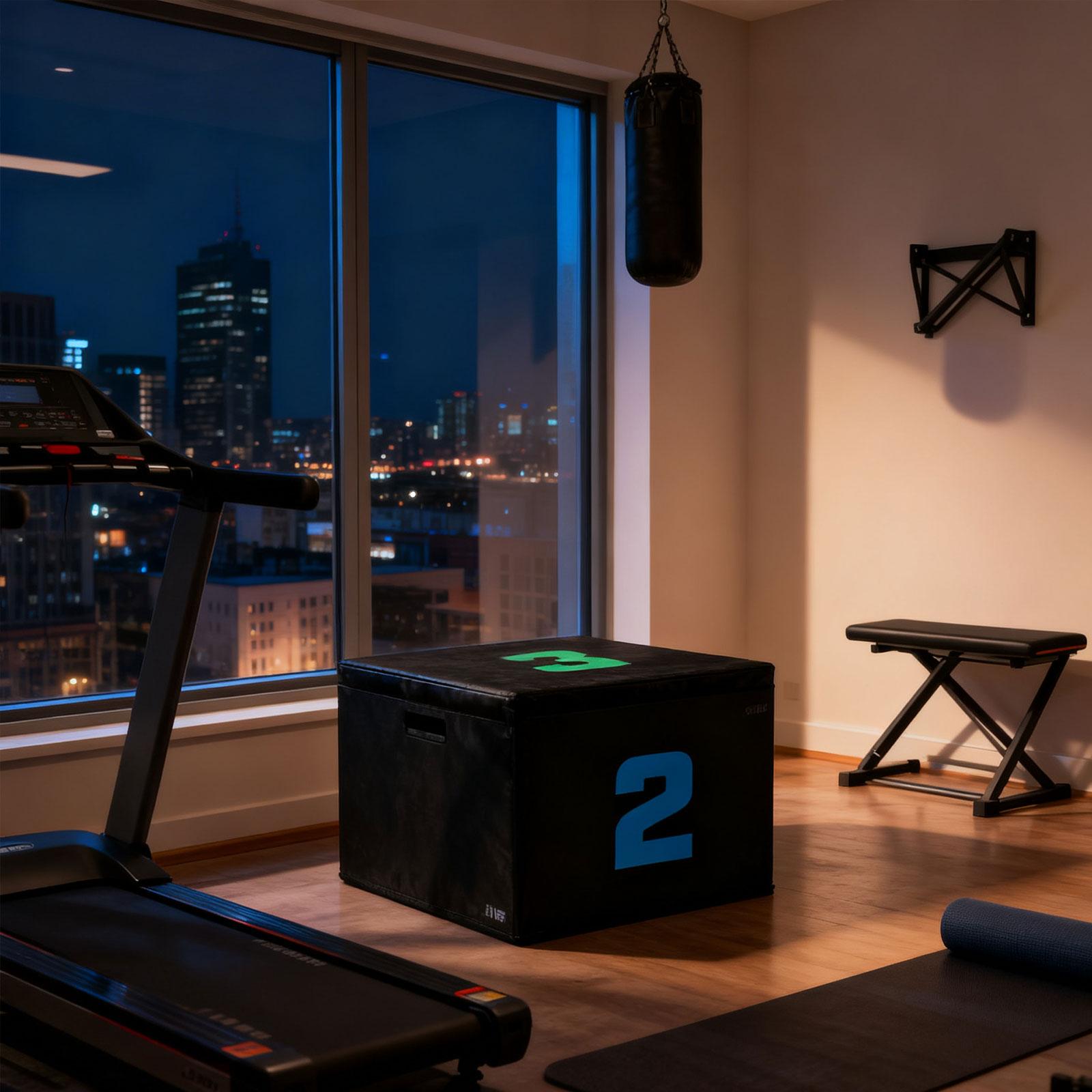 PVC Plyometric Jump Box Step P - огляд і ціна Home Gym In A Box
