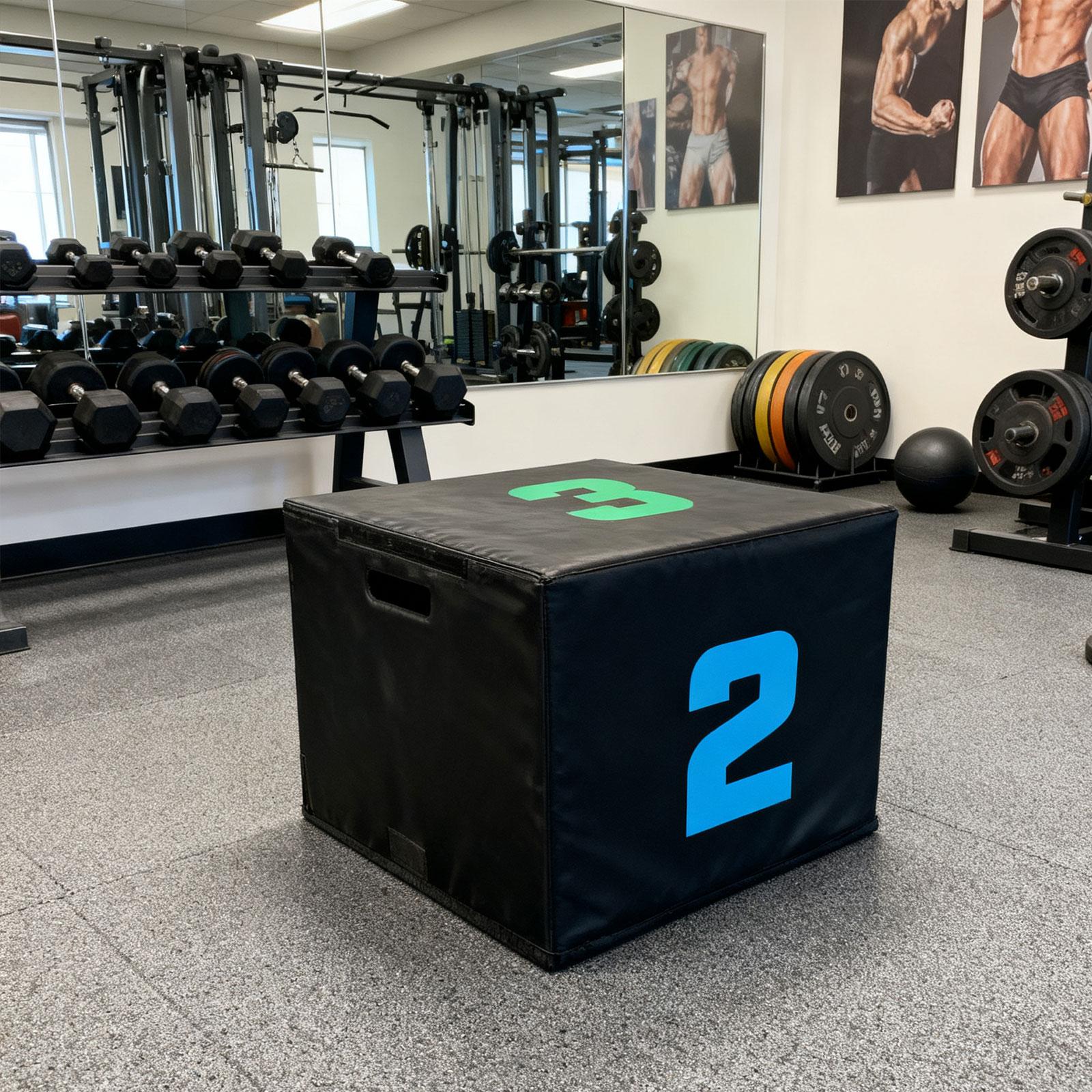 PVC Plyometric Jump Box Step P - огляд і ціна Home Gym In A Box
