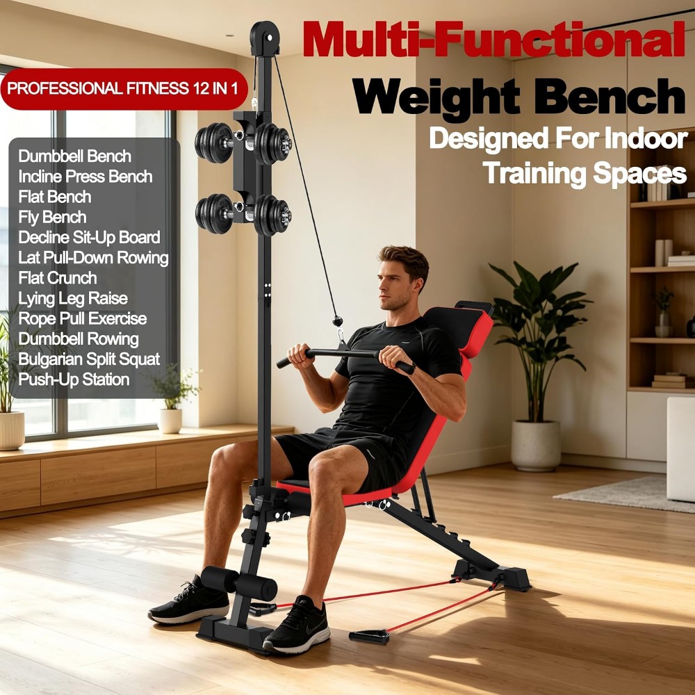 Multi-Functional Weight Bench  - огляд і ціна Home Gym Bench