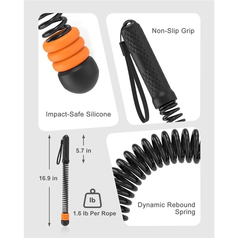 ABVH-Adjustable Weighted Ropel - огляд і ціна Battle Rope Heavy