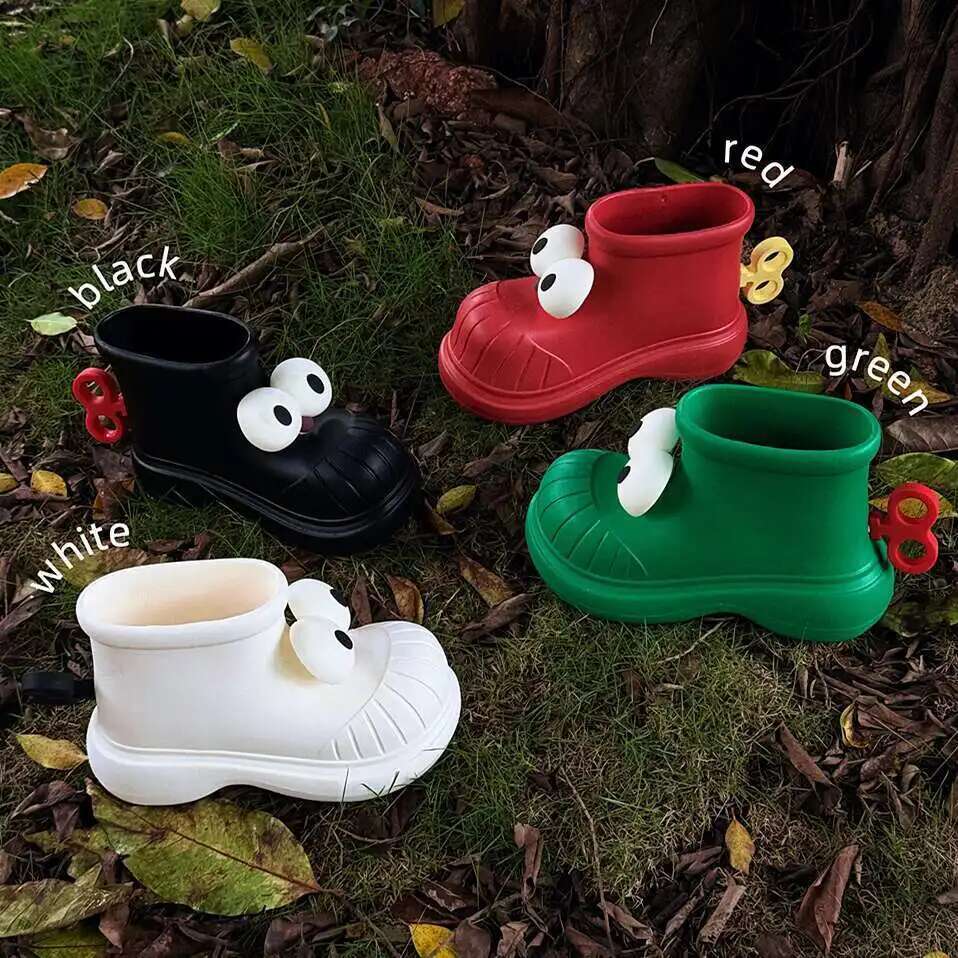 Women Rain Boots Round Toe Big - огляд і ціна Ankle Strap Attachment
