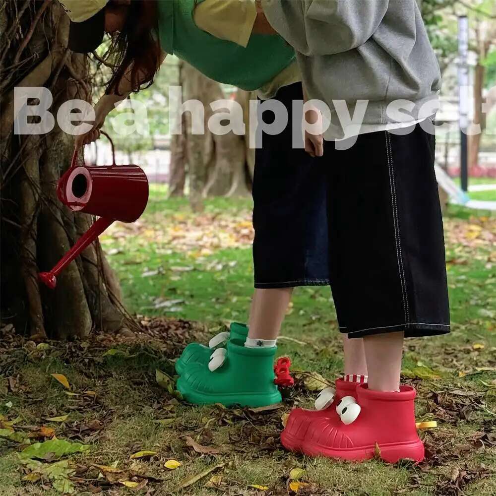 Women Rain Boots Round Toe Big - огляд і ціна Ankle Strap Attachment