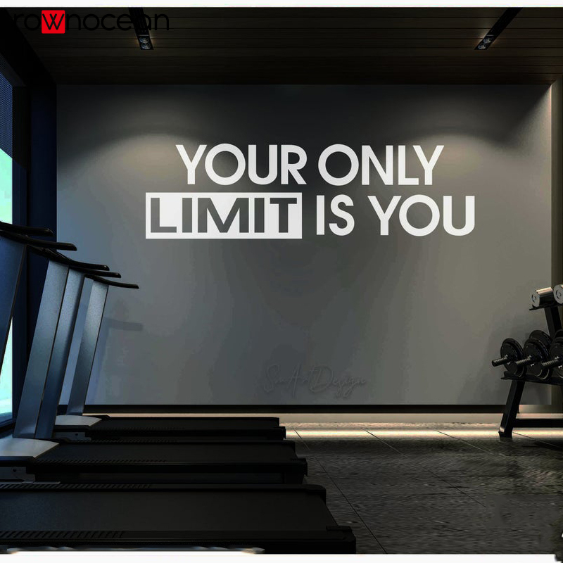 Your only limit is you - Wall  - огляд і ціна Home Gym Aesthetic