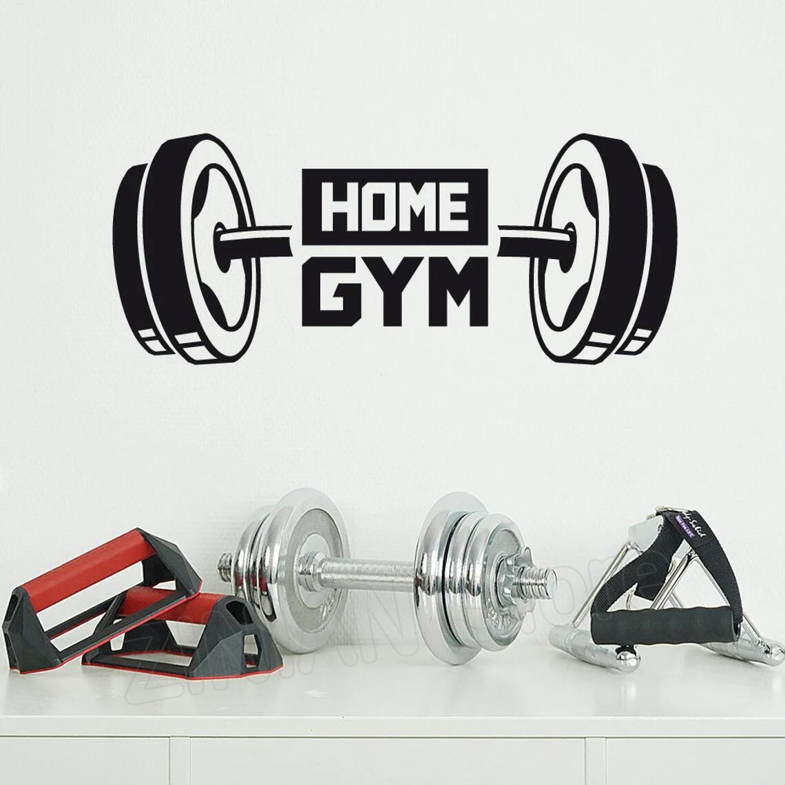 Fitness Home Gym Decor Wall St - огляд і ціна Home Gym Aesthetic